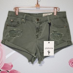 Pistola Kel Short Distressed